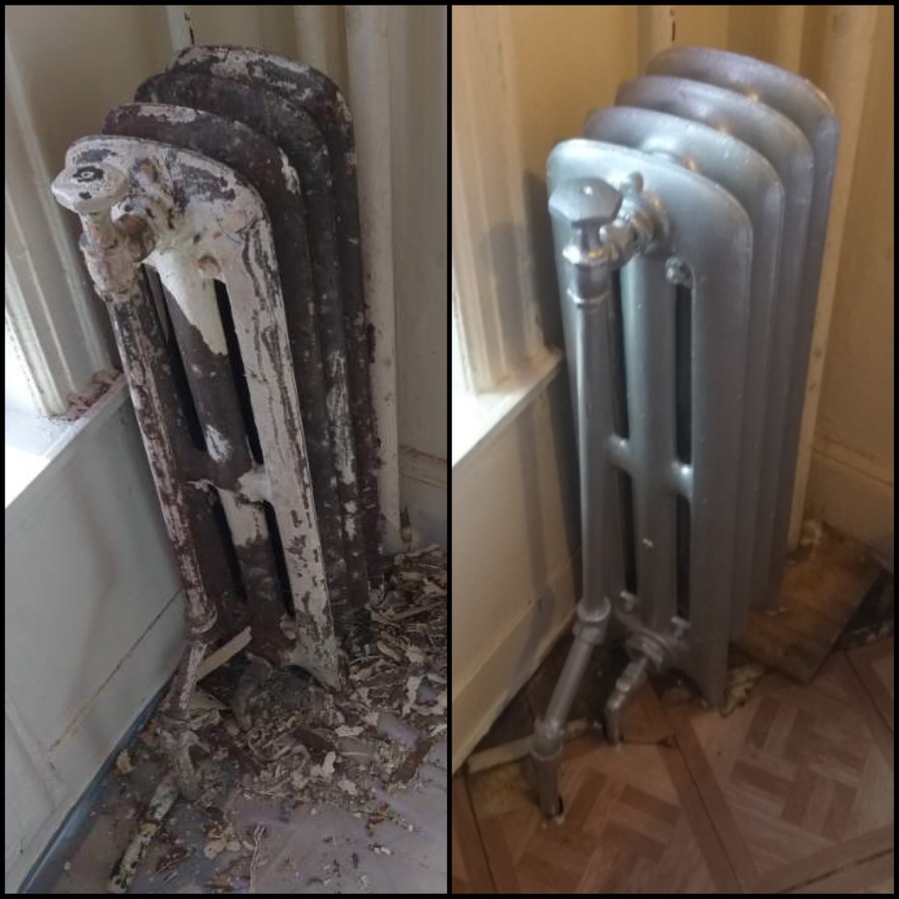 Before & After Heater Abatement