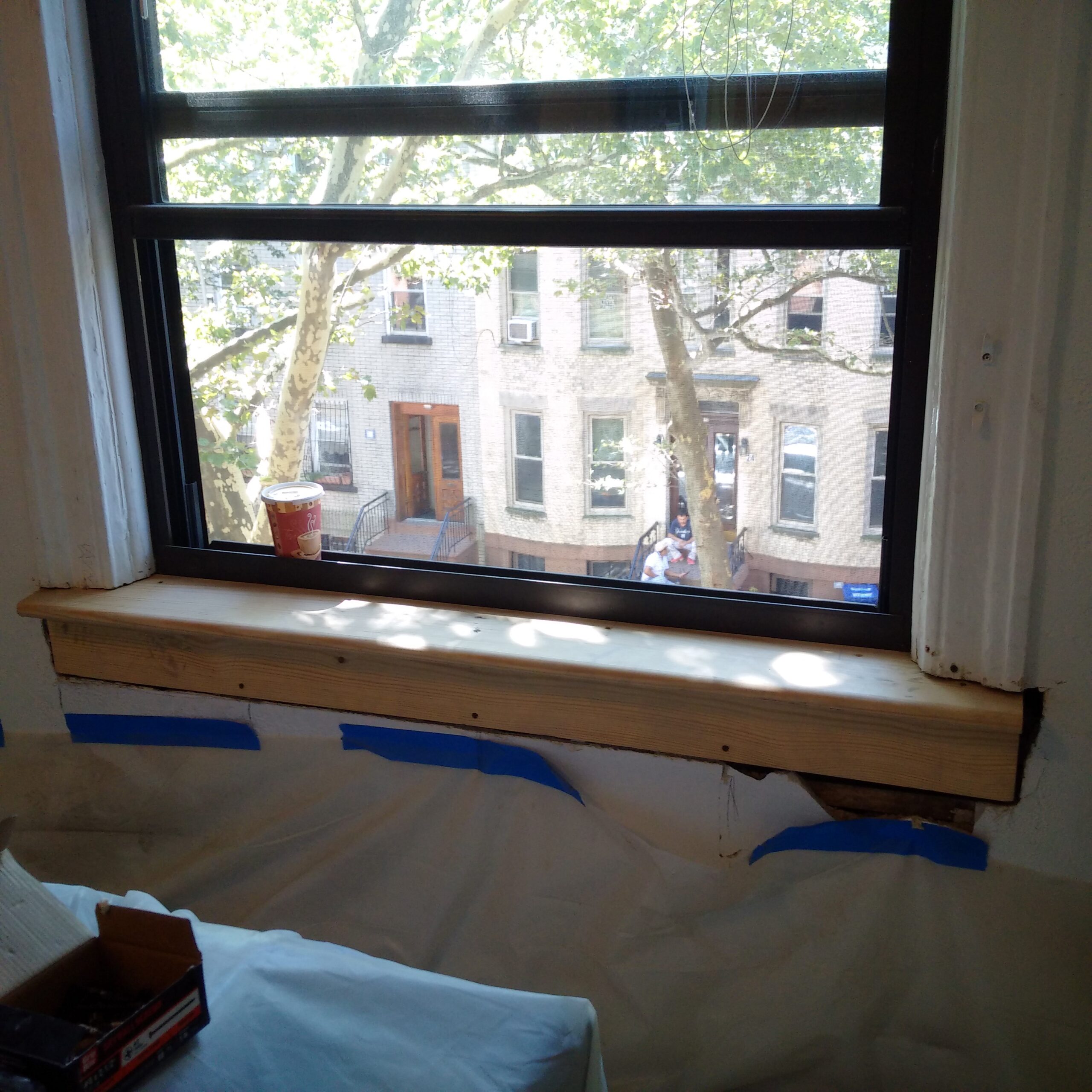 Lead Abatement - Wall Enclosure & Replacement of Window Sills & Door ...